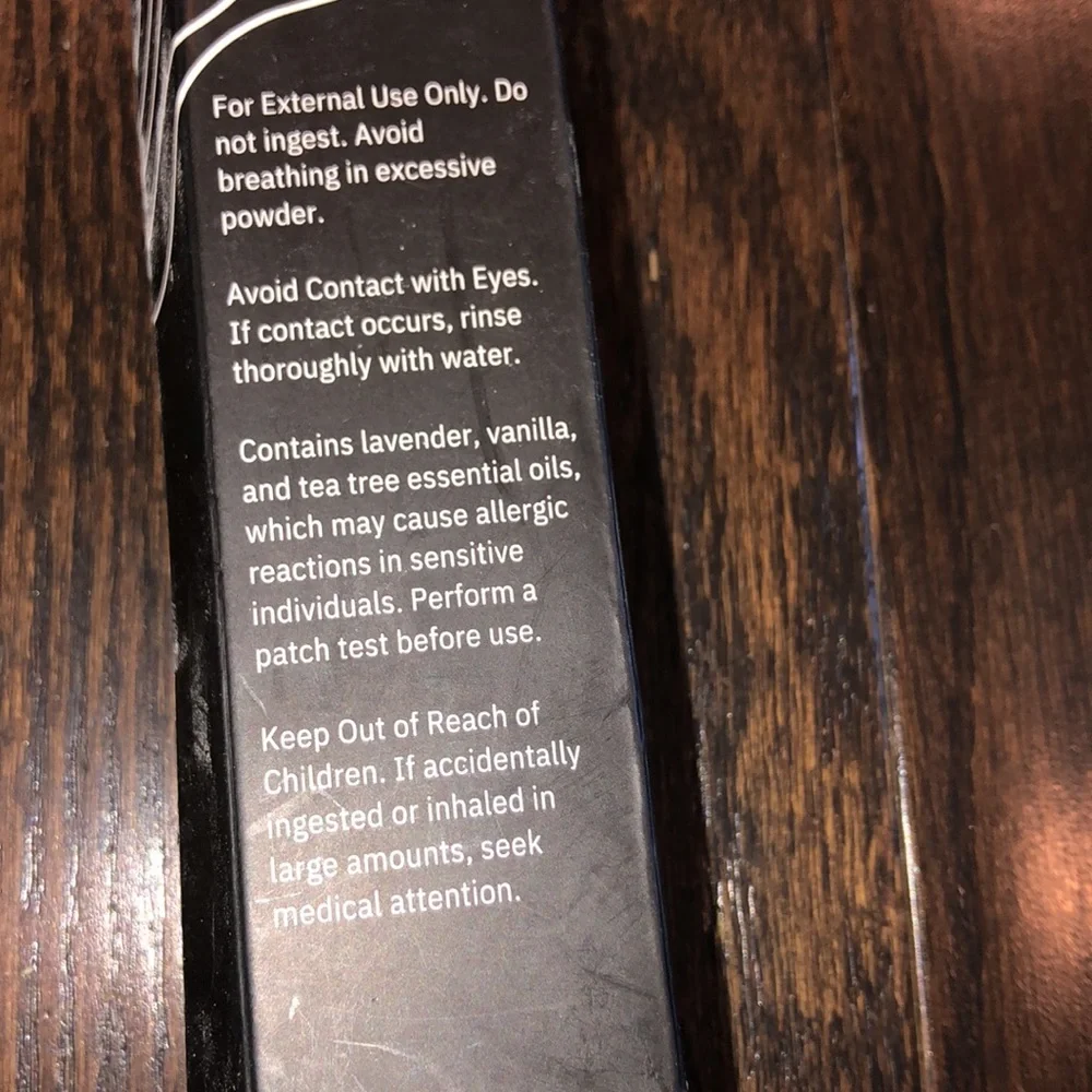 Amallow organic non toxic dry shampoo powder